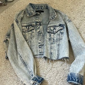 Cropped Jean jacket